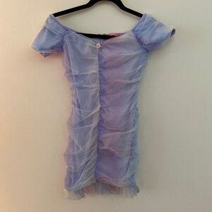 Pastel ombré Sugarthrillz Mini Dress